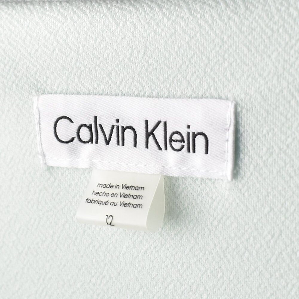 Calvin Klein Wrap Style Dress Mint - 12 - Picture 10 of 10